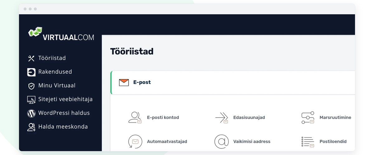 cPanel eesti keeles